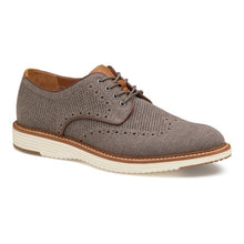 Load image into Gallery viewer, Upton Knit Wingtip-Gray | Johnston &amp; Murphy
