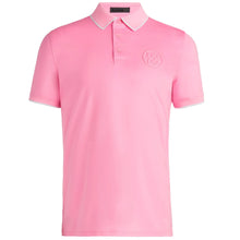Load image into Gallery viewer, Rib Collar Circle G&#39;s Embossed Tech Jersey Polo

