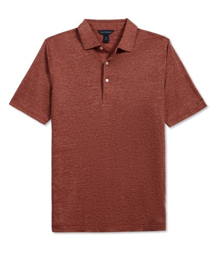 Scott Barber | Linen Melange Polo