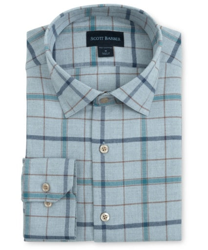 Scott Barber | Melange Exploded Tattersall Flannel