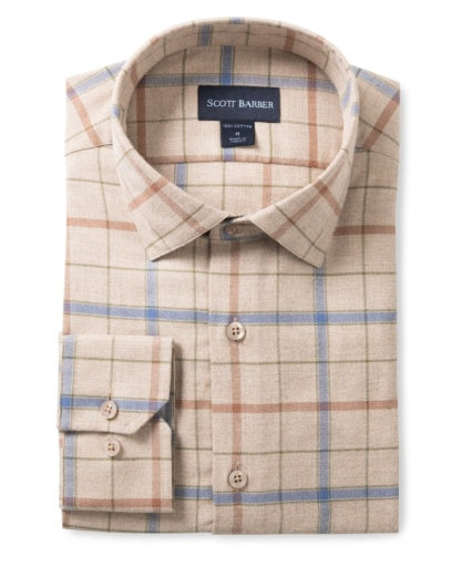 Scott Barber | Melange Exploded Tattersall Flannel