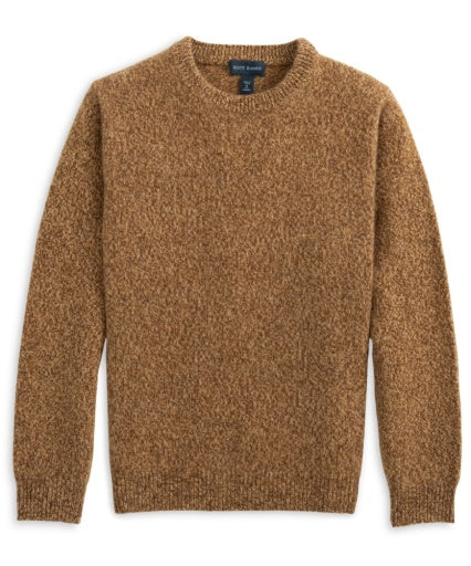 Scott Barber | 100% Cashmere Marled Crewneck Sweater