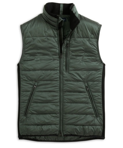 Scott Barber | Metallic Cire Puffer Vest