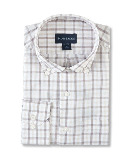 Scott Barber | Tattersall Long Sleeve Shirt