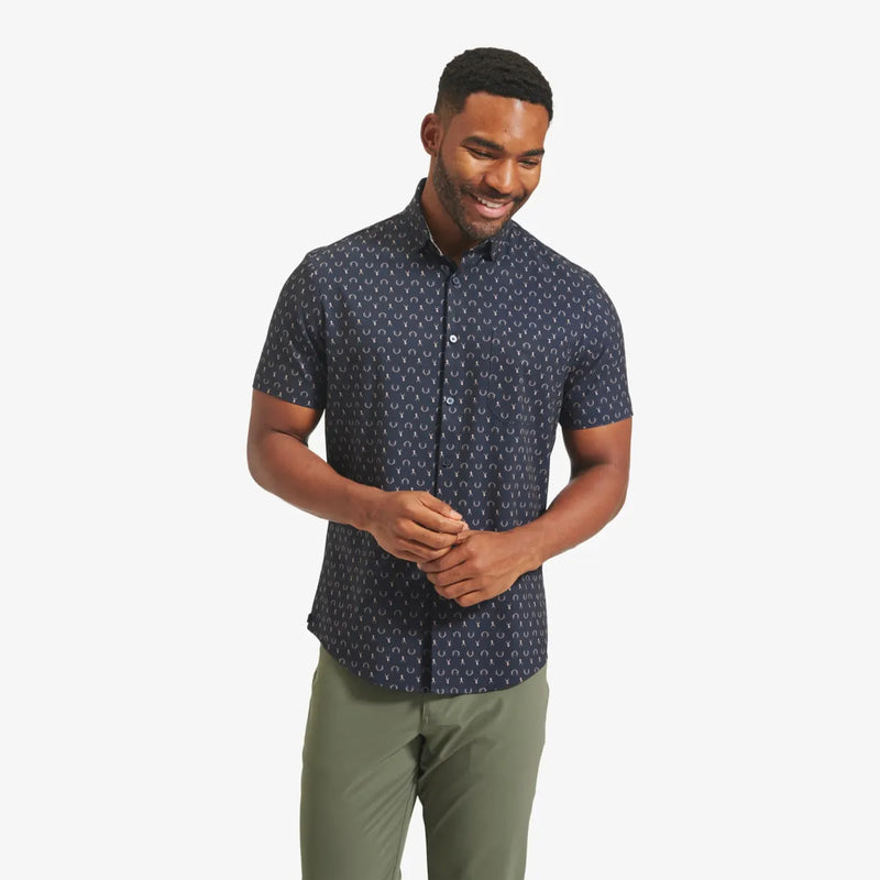 Leeward Short Sleeve-12 Point Print | Mizzen+Main