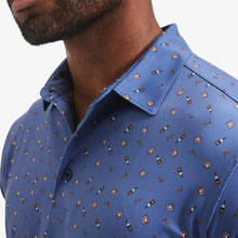 Load image into Gallery viewer, Mizzen + Main Versa Polo-Whiskey and Ash Print
