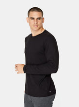 Load image into Gallery viewer, Core Henley - Black | 7DIAMONDS
