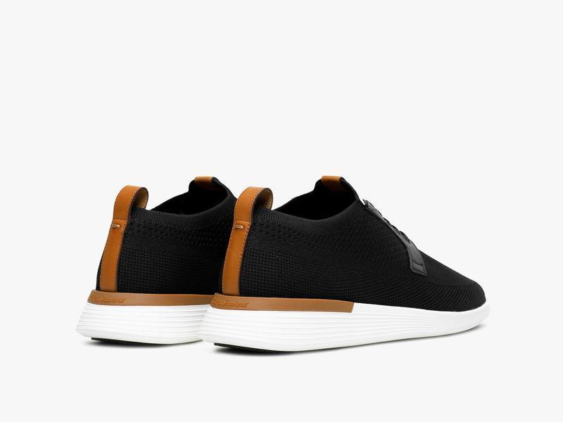 Wolf & Shepherd Swiftknit Derby - Black/White