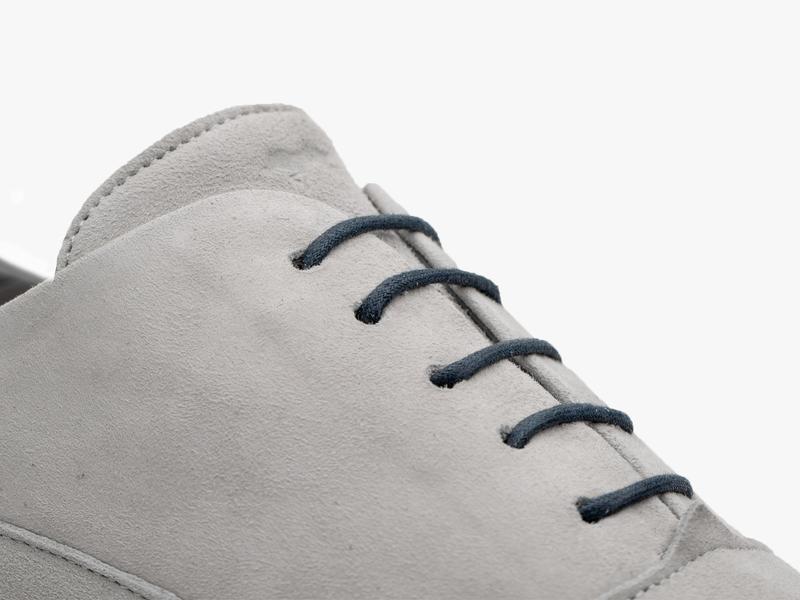 Crossover Longwing - Gray/White Suede | Wolf & Shepherd