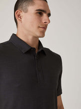 Load image into Gallery viewer, Core Striped Polo - Charcoal | 7DIAMONDS
