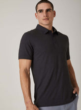Load image into Gallery viewer, Core Striped Polo - Charcoal | 7DIAMONDS
