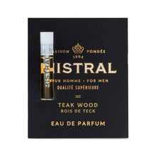 Load image into Gallery viewer, Teak Wood Eau De Parfum | Mistral
