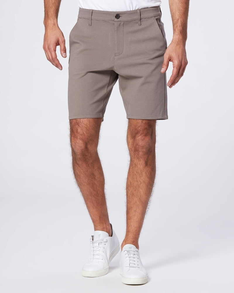 Rickson Trouser Shorts - Dark Taupe | PAIGE