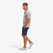 Load image into Gallery viewer, Mizzen+Main Versa Polo-Gray Boat Geo Print
