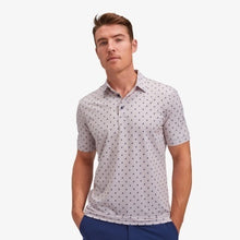 Load image into Gallery viewer, Mizzen+Main Versa Polo-Gray Boat Geo Print
