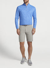 Load image into Gallery viewer, Perth Tropical Camo Performance Quarter-Zip - Estate Blue | Peter Millar
