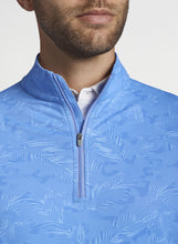 Load image into Gallery viewer, Perth Tropical Camo Performance Quarter-Zip - Estate Blue | Peter Millar
