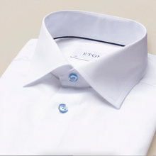 Load image into Gallery viewer, White Twill Shirt – Blue Details | Eton
