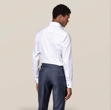 Load image into Gallery viewer, White Twill Shirt – Dark Blue Details | Eton
