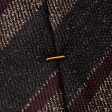 Load image into Gallery viewer, Brown Striped Wool Blend Tie - ETON
