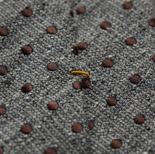 Load image into Gallery viewer, Brown Dotted Silk, Wool &amp; Polyamid Tie - ETON
