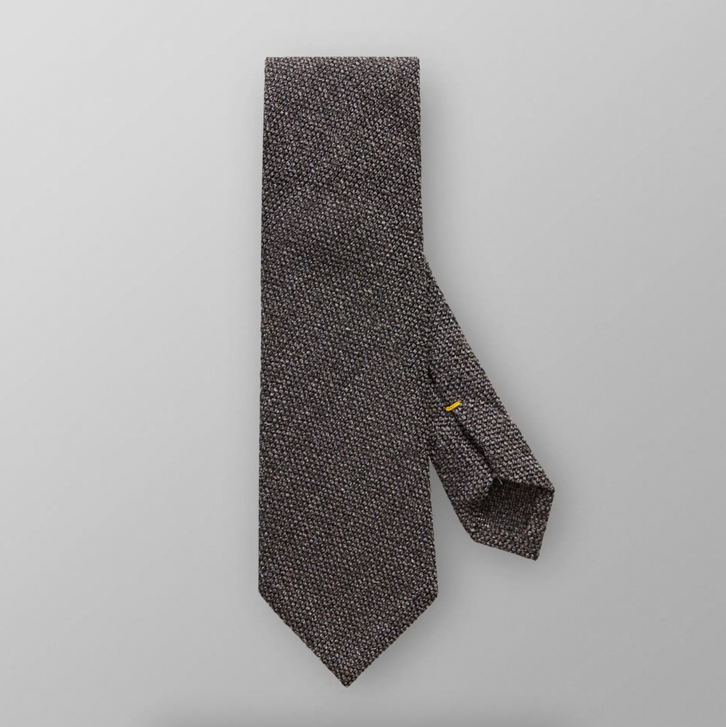 Grey Wool, Silk & Polyamid Tie - ETON