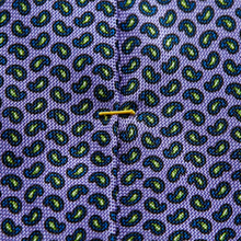 Load image into Gallery viewer, Purple Paisley Print Silk Tie - ETON
