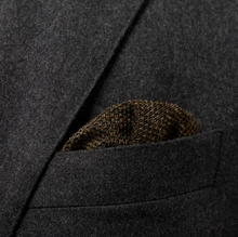 Load image into Gallery viewer, Green Knit Pocket Square - ETON
