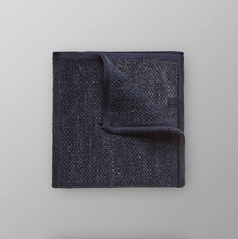 Load image into Gallery viewer, Navy Knit Pocket Square - ETON
