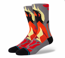 Load image into Gallery viewer, Disney Villains Scar Crew Socks - Grey | Stance
