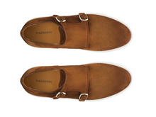 Load image into Gallery viewer, Latham Hybrid Sneaker - Cognac Suede | Magnanni
