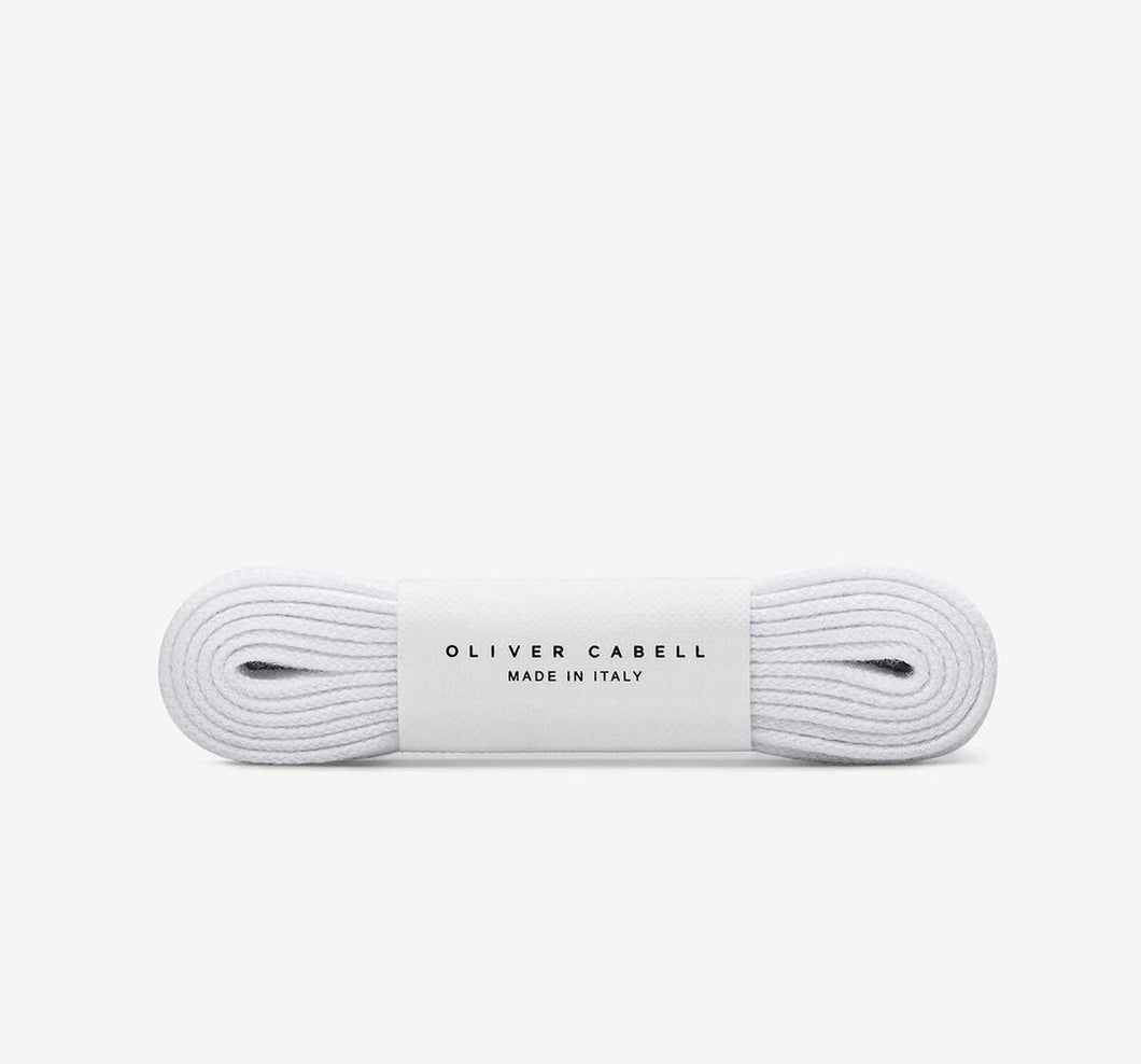 White Cotton Laces | Oliver Cabell