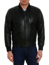Load image into Gallery viewer, Voyager Leather Outerwear - Black | Robert Graham
