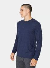 Load image into Gallery viewer, Core Henley - Midnight | 7Diamonds
