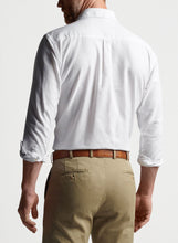 Load image into Gallery viewer, Hadley Oxford Cotton Sport Shirt - White | Peter Millar
