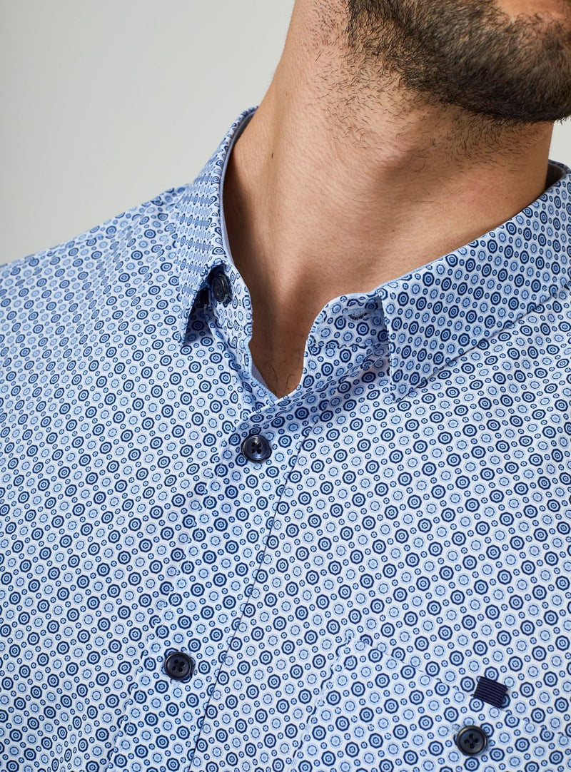 Faro Long Sleeve Shirt - White | 7Diamonds