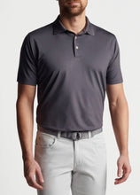 Load image into Gallery viewer, Solid Performance Jersey Polo Knit-Collar - Iron | Peter Millar
