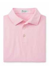 Load image into Gallery viewer, Solid Performance Jersey Polo Sean Self-Collar - Pink Palmer | Peter Millar
