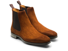 Load image into Gallery viewer, Riley Chelsea Boot - Cognac Suede | Magnanni

