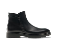 Load image into Gallery viewer, Moto Zip-Up Boot - Black | Magnanni
