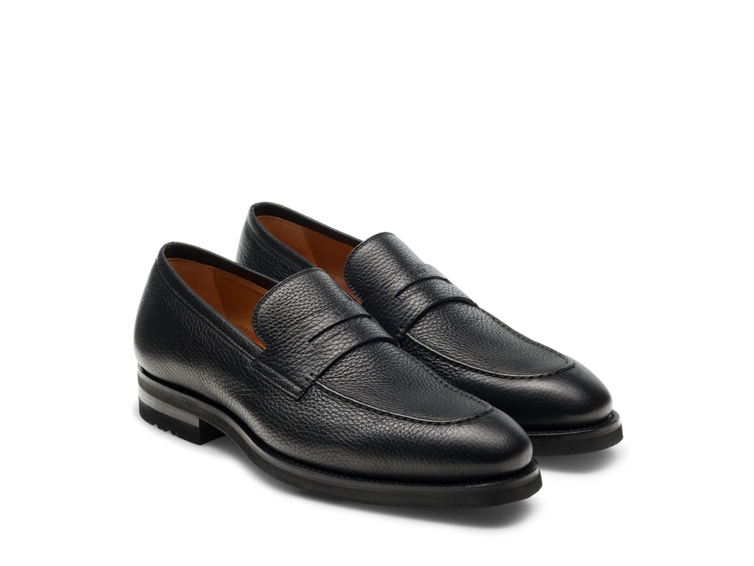 Matlin III Penny Loafer - Black | Magnanni