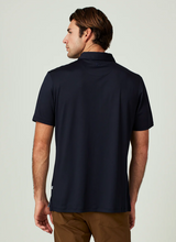 Load image into Gallery viewer, 4-Way Stretch Palermo Polo - Navy | 7DIAMONDS
