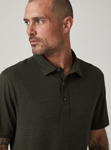 Load image into Gallery viewer, Core Striped Polo - Olive | 7Diamonds
