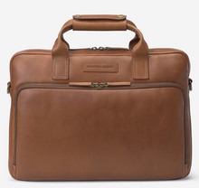 Load image into Gallery viewer, Rhodes Briefcase - Tan Full Grain Leather | Johnston &amp; Murphy
