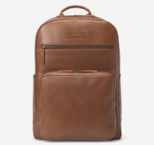 Load image into Gallery viewer, Rhodes Backpack - Tan Full Grain Leather | Johnston &amp; Murphy
