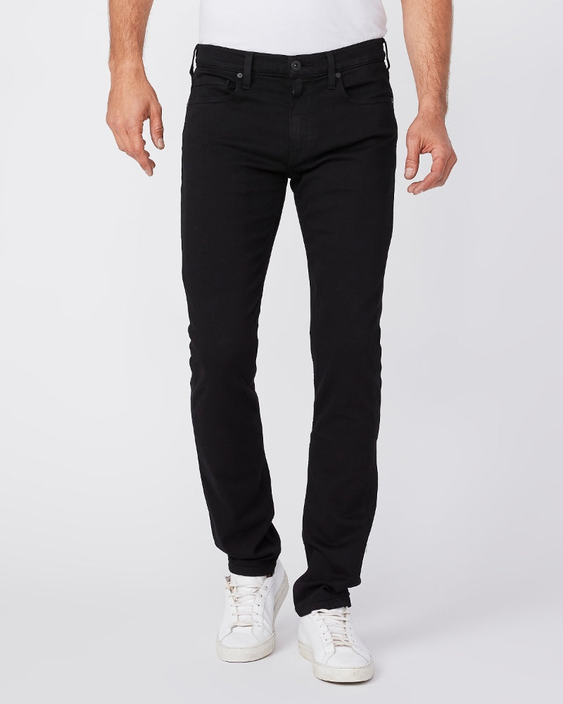 Lennox Signature Slim Fit Jeans - Black Shadow | PAIGE