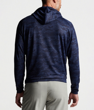 Load image into Gallery viewer, Pine Camo Performance Hoodie - Navy | Peter Millar
