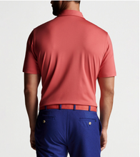 Load image into Gallery viewer, Solid Performance Jersey Polo Sean Self-Collar - Cape Red | Peter Millar

