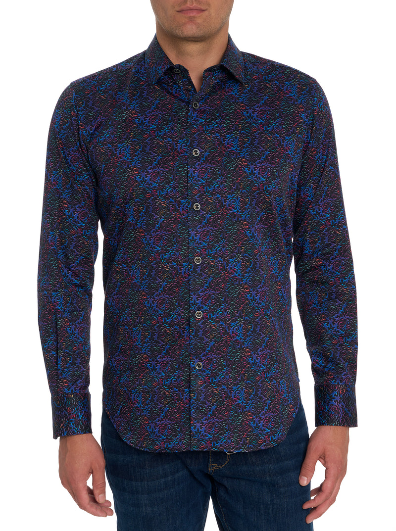 Archetype  Sport Shirt - Multi | Robert Graham