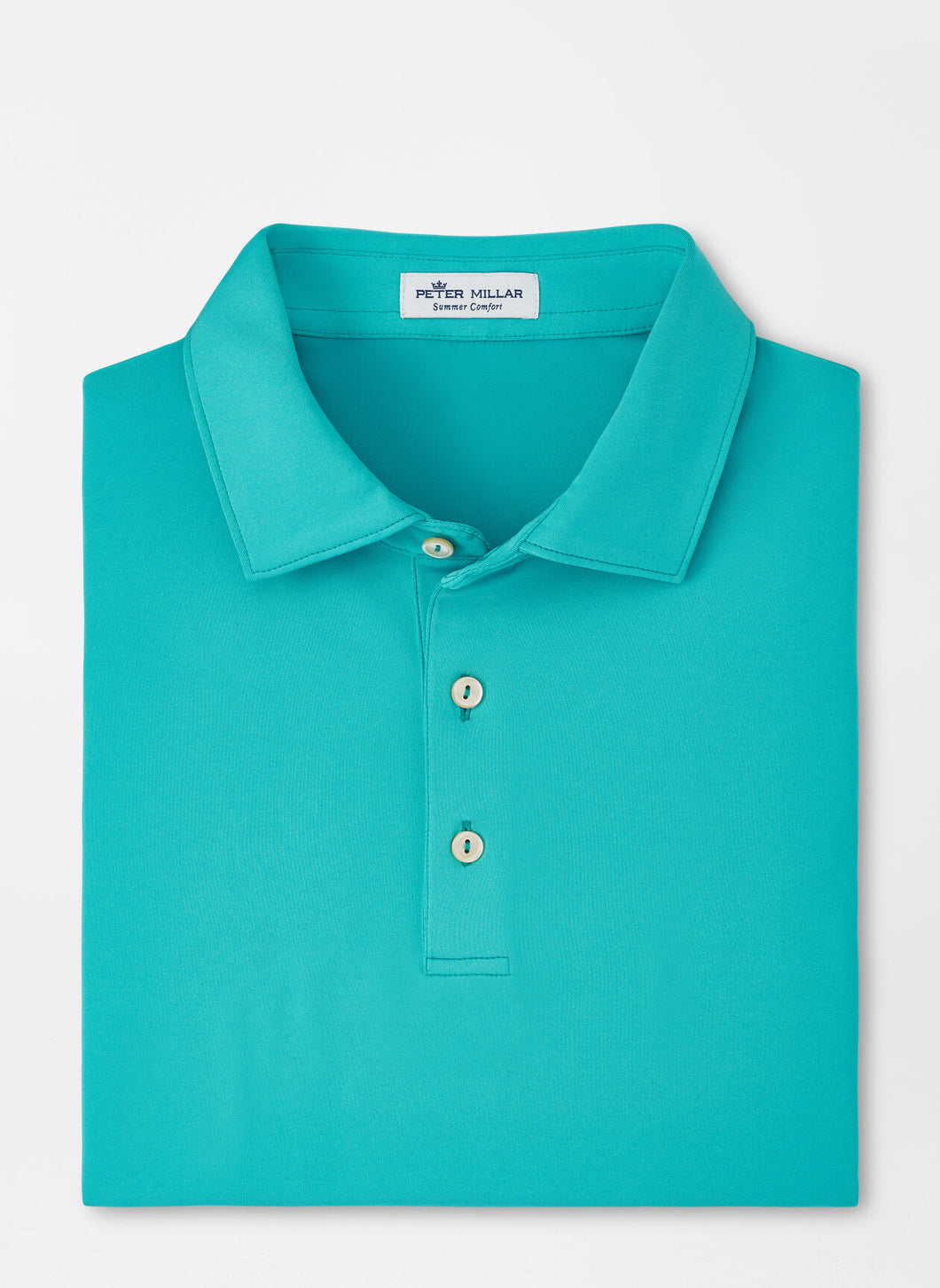 Solid Performance Jersey Polo - Lily Pad | Peter Millar